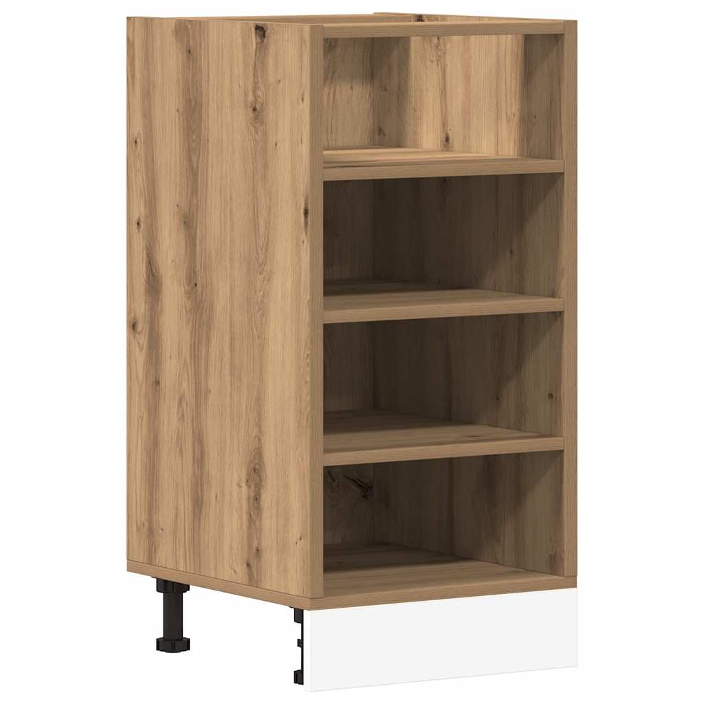 Bokhylle Artisan Eik "Riga" 40x44,5x81,5 cm