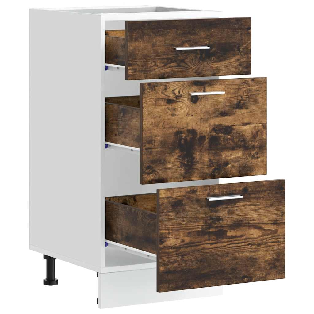 Kjøkkeninnredning Underskap Lyon Røkt Eik 40x46x81,5 cm