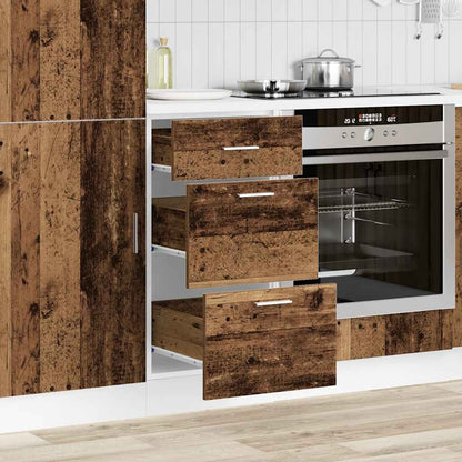 Kjøkkeninnredning Underskap Lyon Gammelt Tre 40x46x81,5 cm