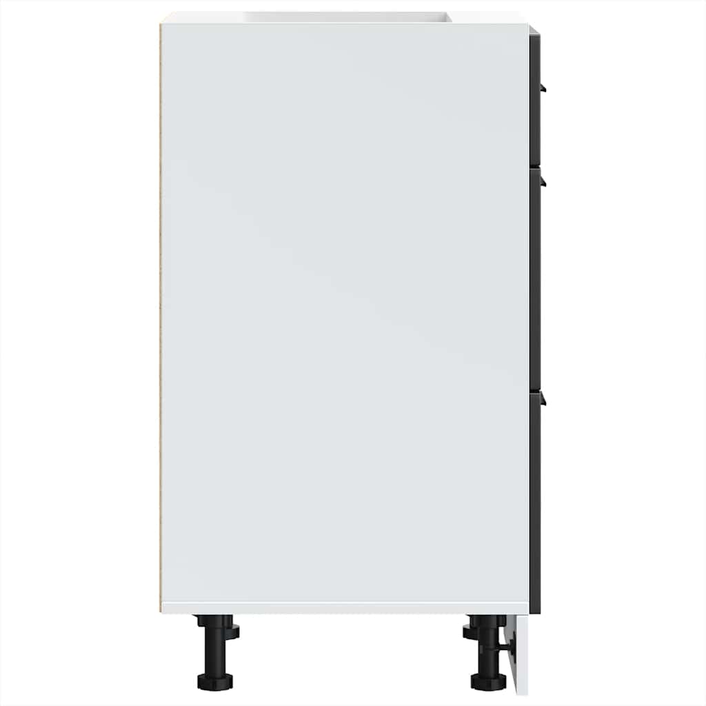 Kjøkkeninnredning Underskap Porto Svart