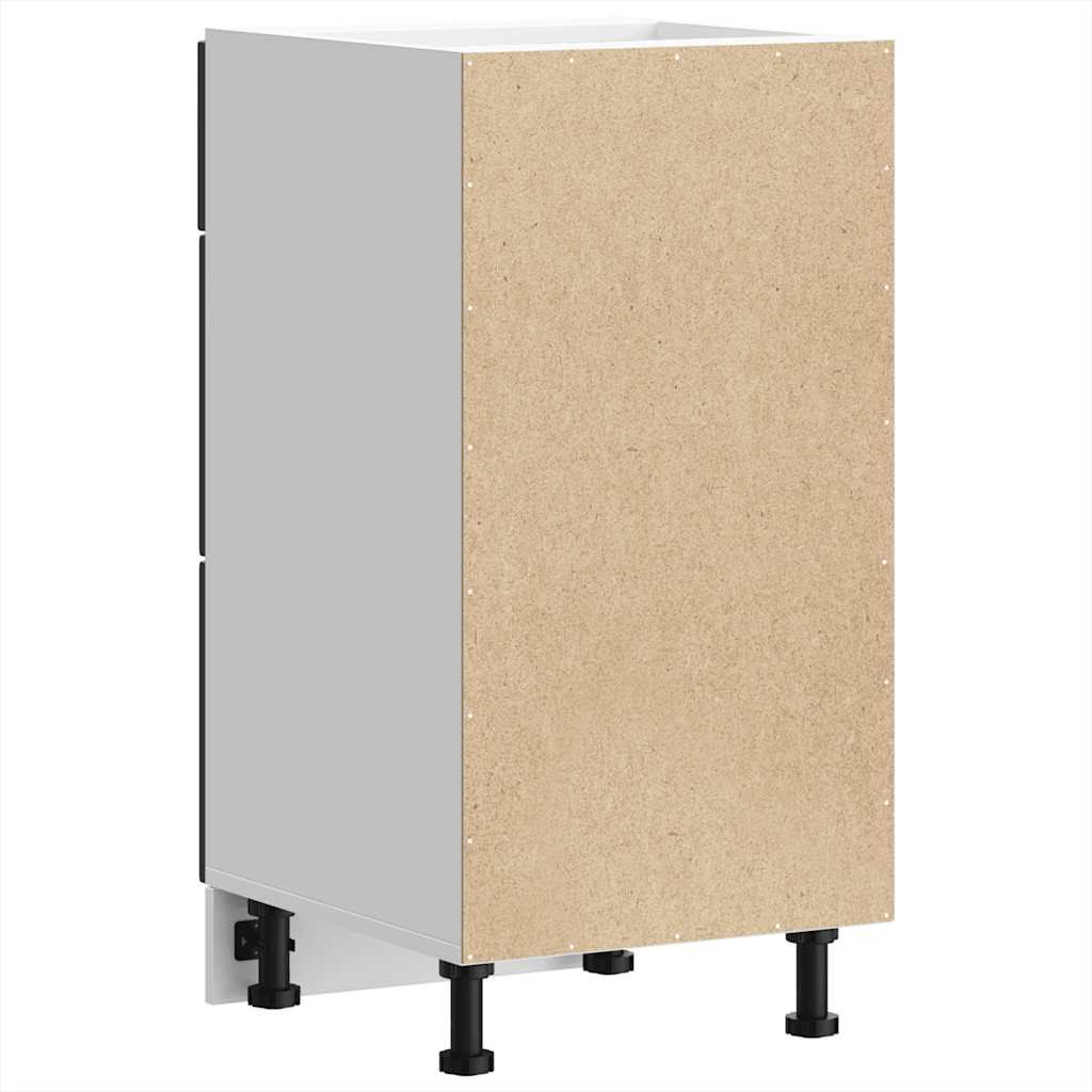 Kjøkkeninnredning Underskap Porto Svart