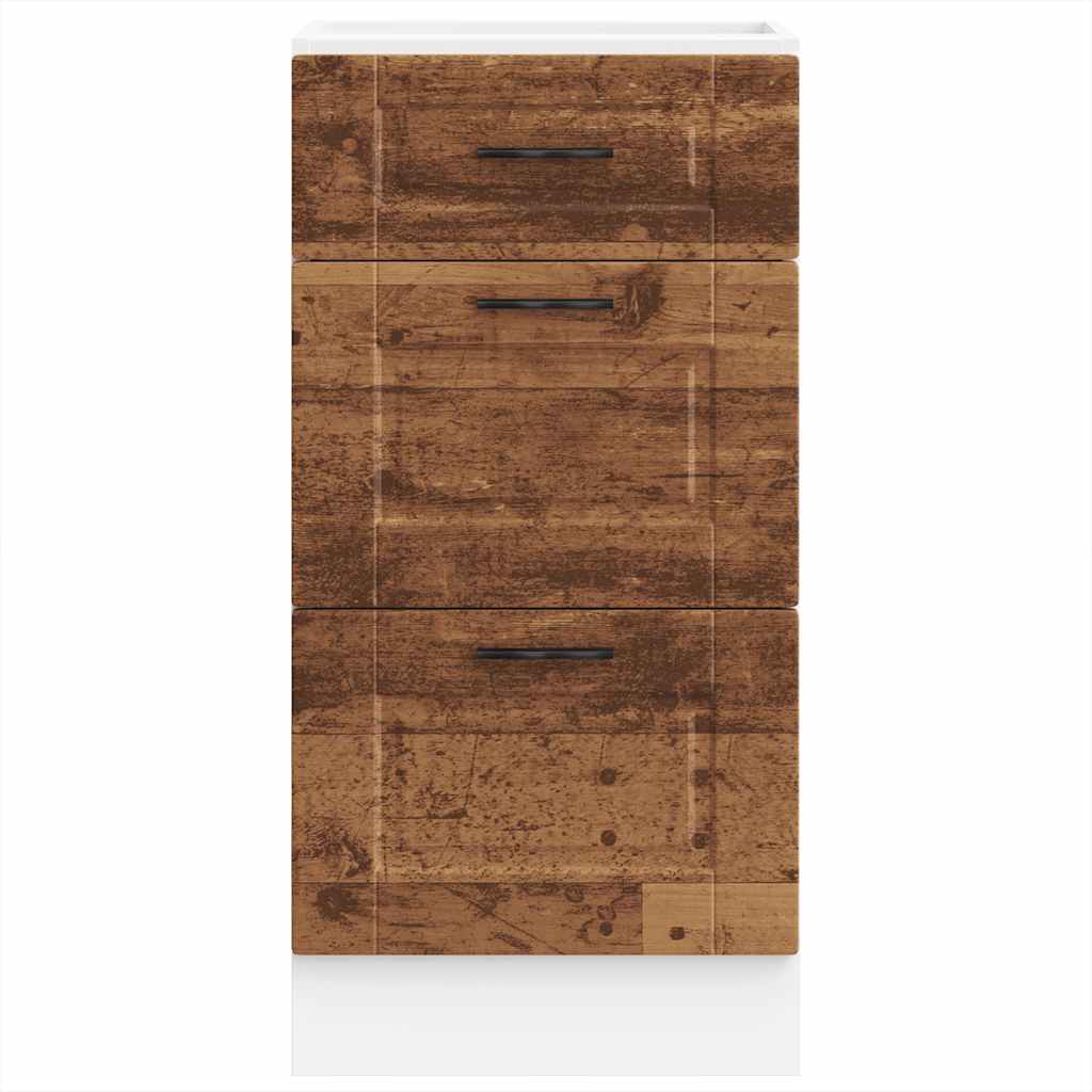 Kjøkkeninnredning Underskap Porto Gammelt tre