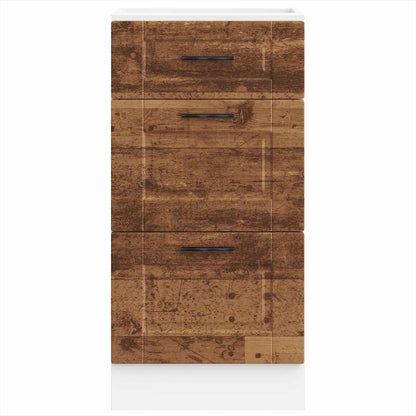 Kjøkkeninnredning Underskap Porto Gammelt tre