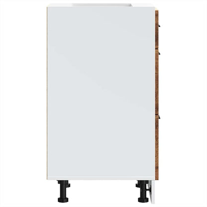 Kjøkkeninnredning Underskap Porto Gammelt tre