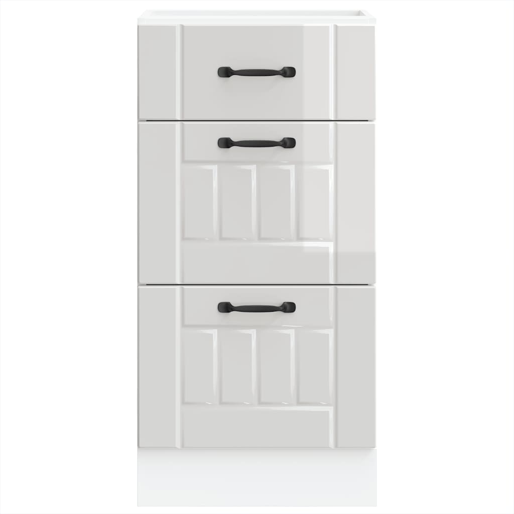 Kjøkkeninnredning Underskap Lucca Høyglans Hvit