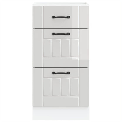 Kjøkkeninnredning Underskap Lucca Høyglans Hvit