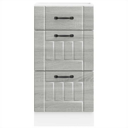 Kjøkkeninnredning Underskap Lucca Sonoma Grå