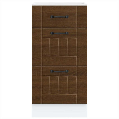 Kjøkkeninnredning Underskap Lucca Brun Eik