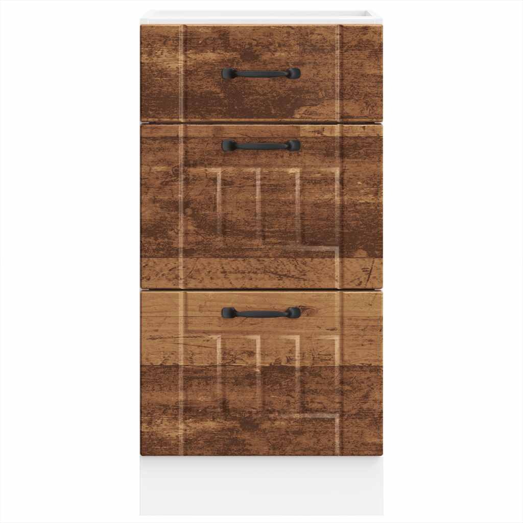 Kjøkkeninnredning Underskap Lucca Gammelt tre