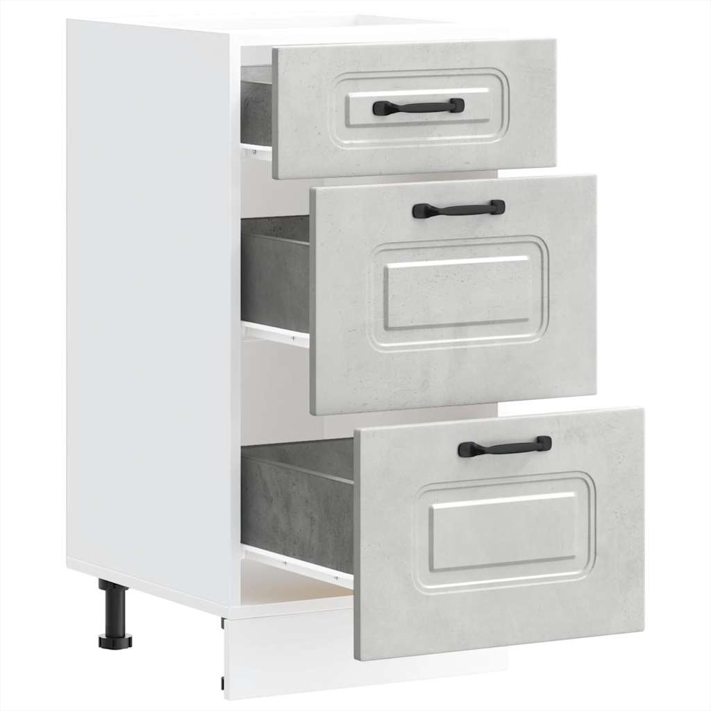 Kjøkkeninnredning Underskap Kalmar Betonggrå