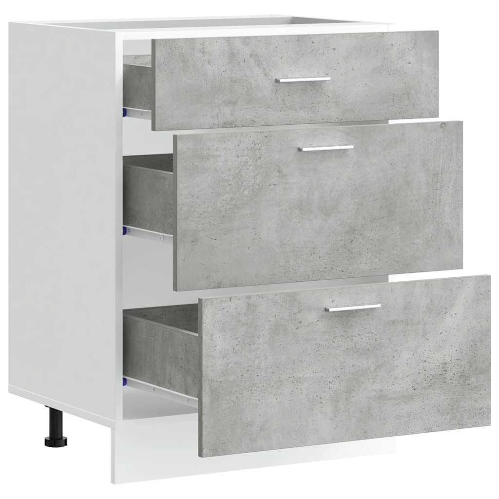 Kjøkkeninnredning Underskap Lyon Betonggrå