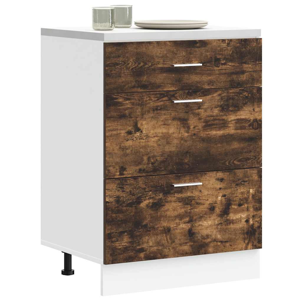 Kjøkkeninnredning Underskap Lyon Røkt Eik