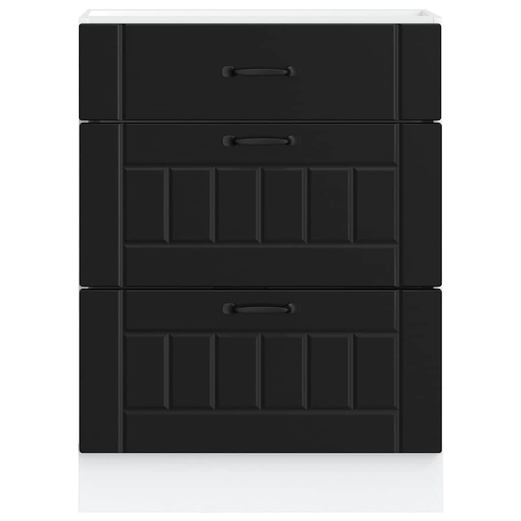 Kjøkkeninnredning Underskap Lucca Svart