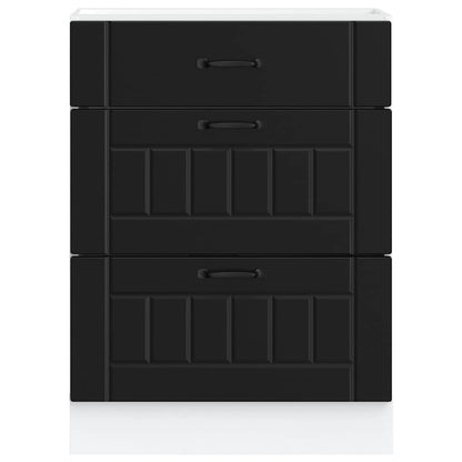 Kjøkkeninnredning Underskap Lucca Svart