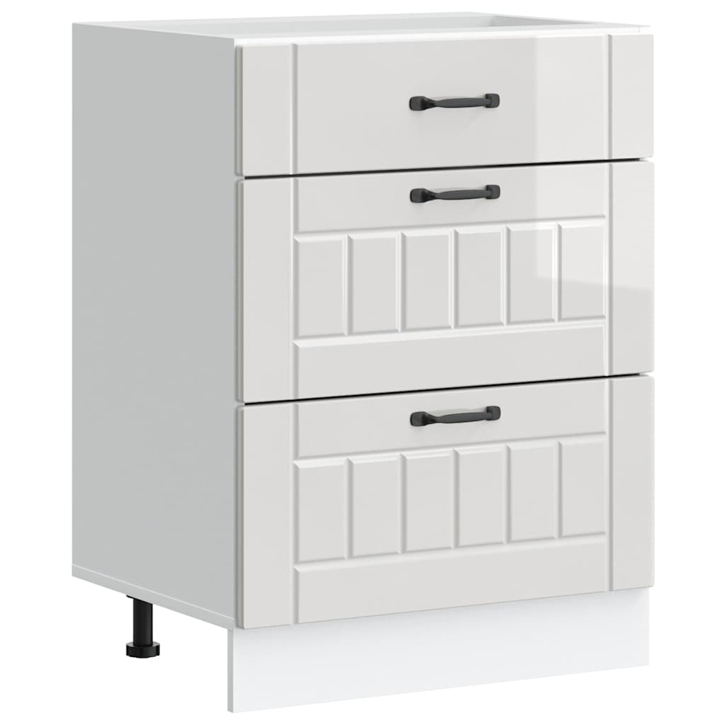 Kjøkkeninnredning Underskap Lucca Høyglans Hvit