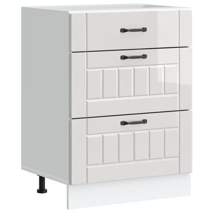 Kjøkkeninnredning Underskap Lucca Høyglans Hvit