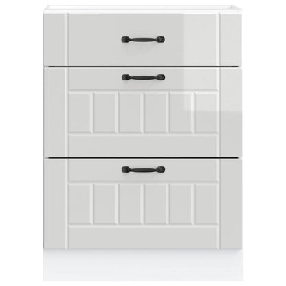 Kjøkkeninnredning Underskap Lucca Høyglans Hvit