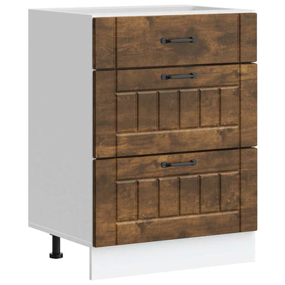 Kjøkkeninnredning Underskap Lucca Røkt Eik