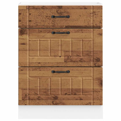 Kjøkkeninnredning Underskap Lucca Gammelt tre