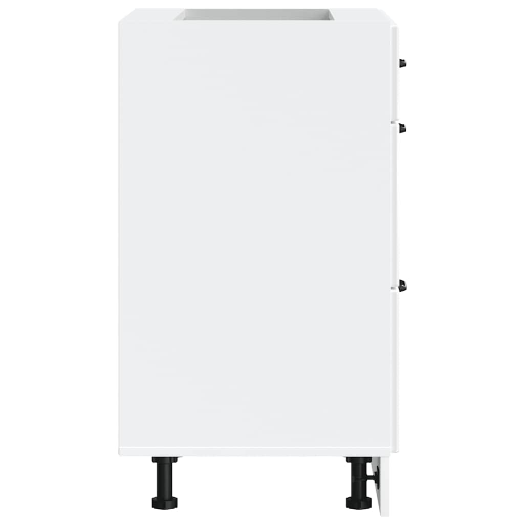 Kjøkkeninnredning Underskap Kalmar Høyglans Hvit