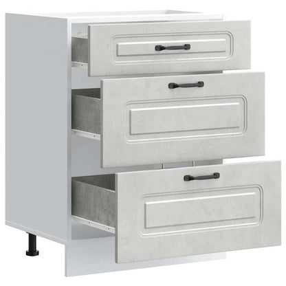 Kjøkkeninnredning Underskap Kalmar Betonggrå