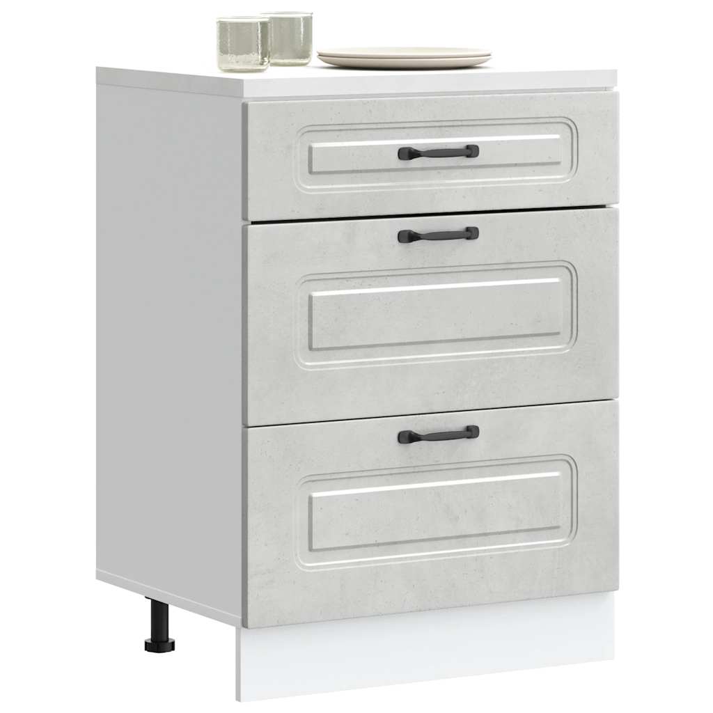 Kjøkkeninnredning Underskap Kalmar Betonggrå