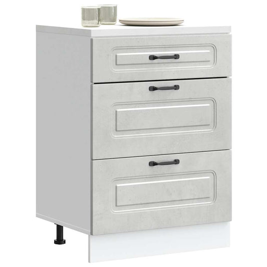 Kjøkkeninnredning Underskap Kalmar Betonggrå