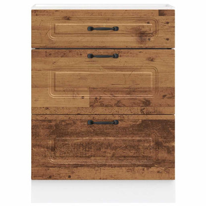 Kjøkkeninnredning Underskap Kalmar Gammelt tre