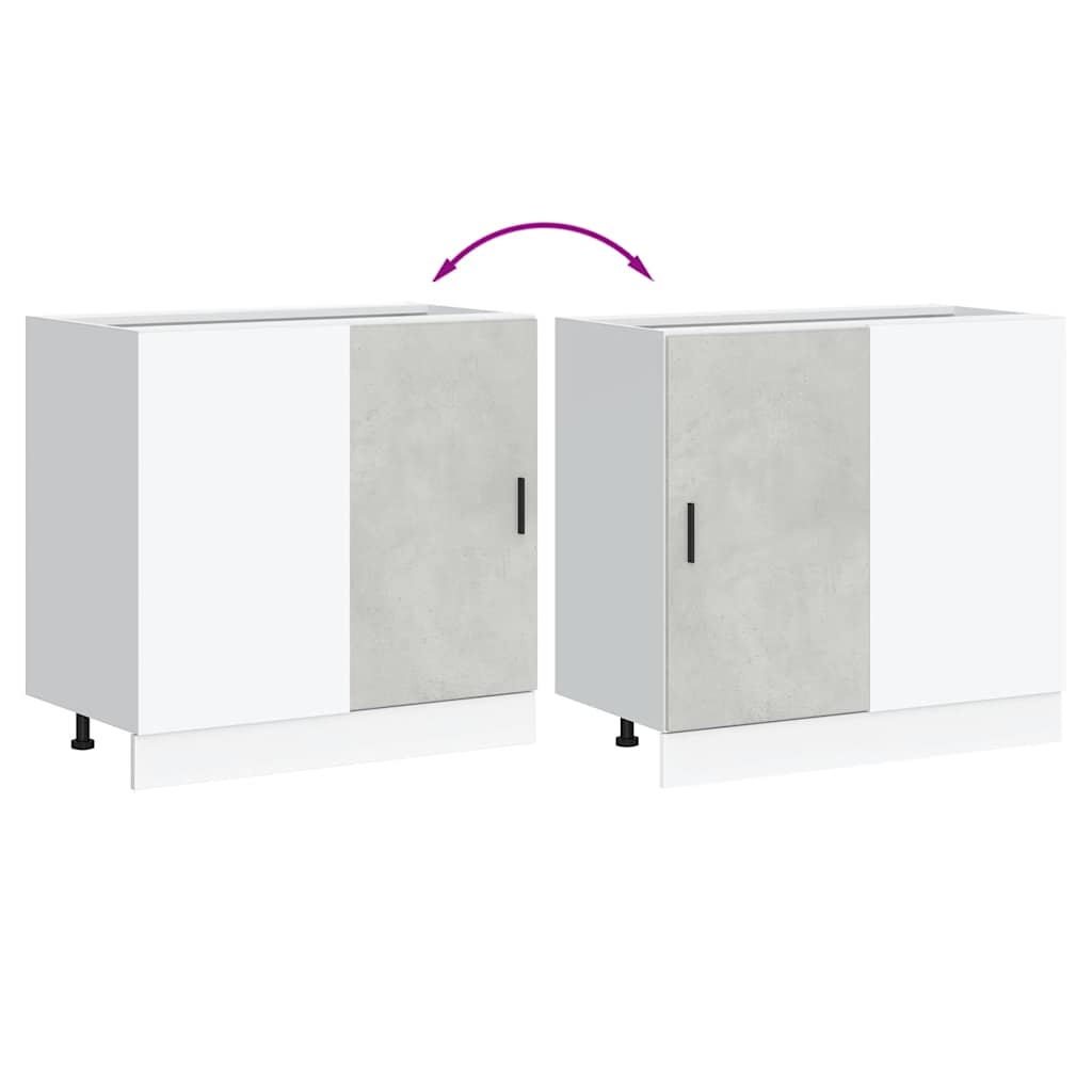 Kjøkkeninnredning Underskap Lyon Betonggrå