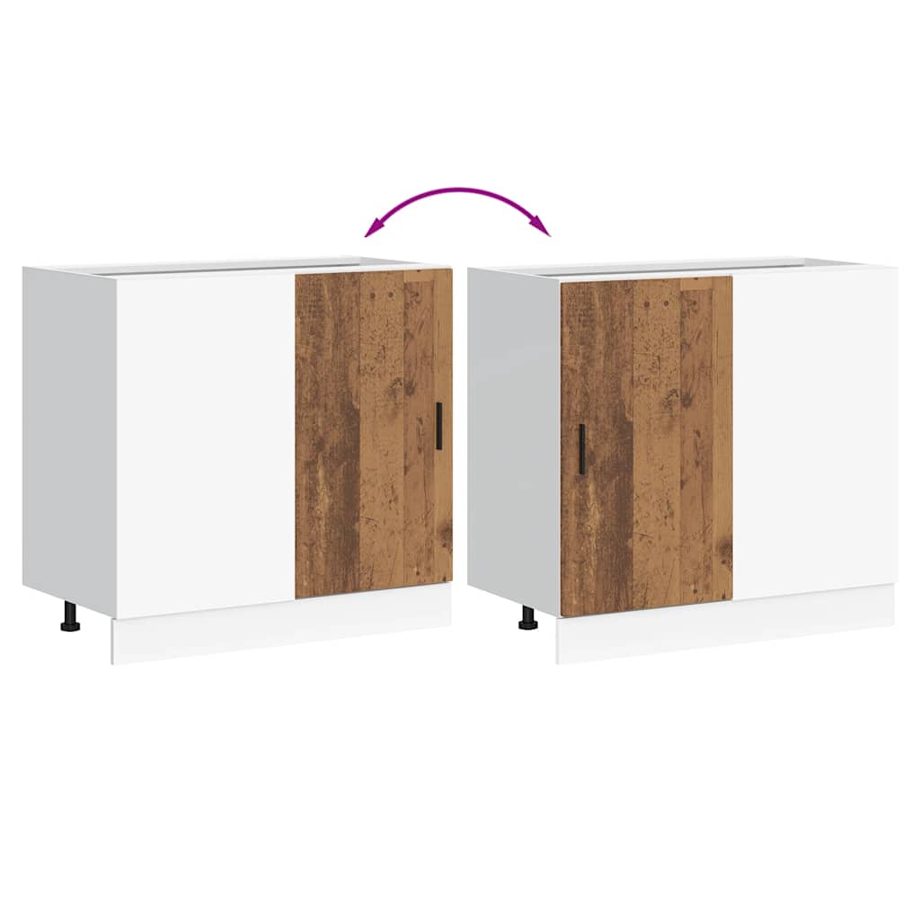 Kjøkkeninnredning Underskap Lyon Gammelt tre