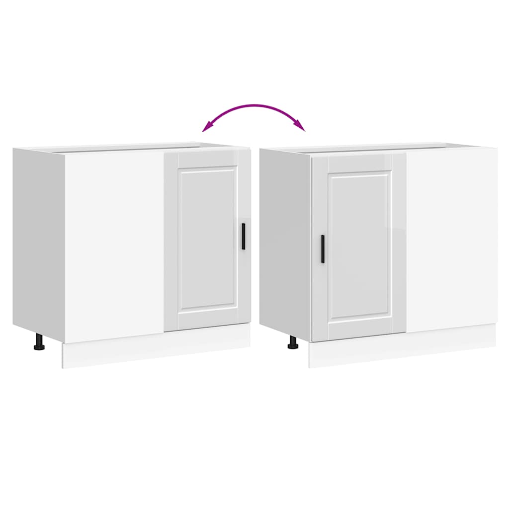 Kjøkkeninnredning Underskap Porto Høyglans Hvit