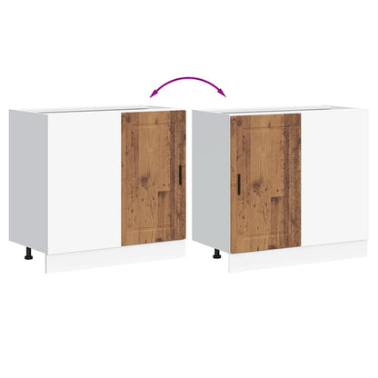 Kjøkkeninnredning Underskap Porto Gammelt tre