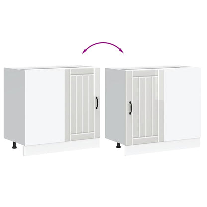 Kjøkkeninnredning Underskap Lucca Høyglans Hvit