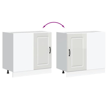 Kjøkkeninnredning Underskap Kalmar Høyglans Hvit