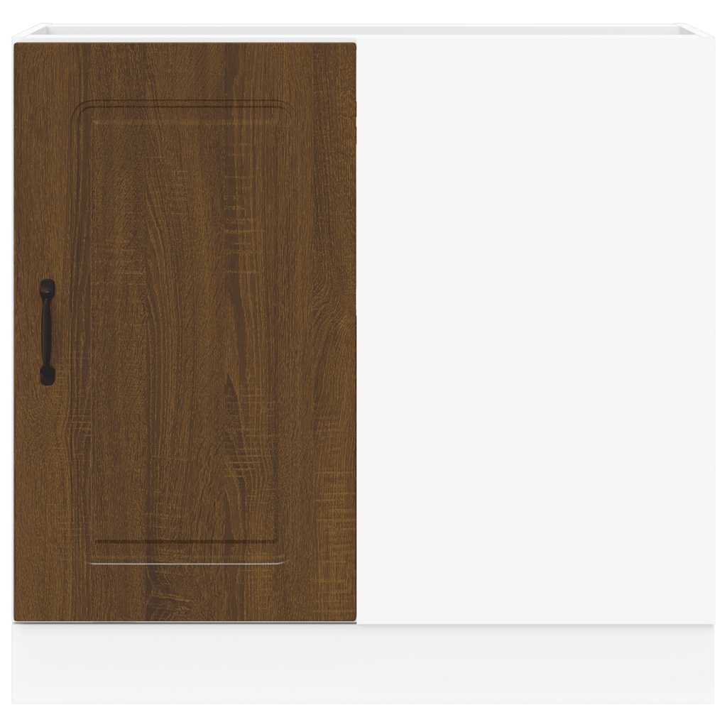 Kjøkkeninnredning Underskap Kalmar Brun Eik