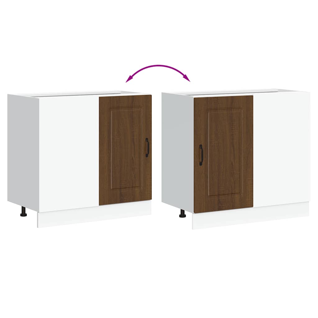 Kjøkkeninnredning Underskap Kalmar Brun Eik