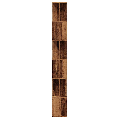 Bokhylle Gammelt Tre 80x24x192 cm
