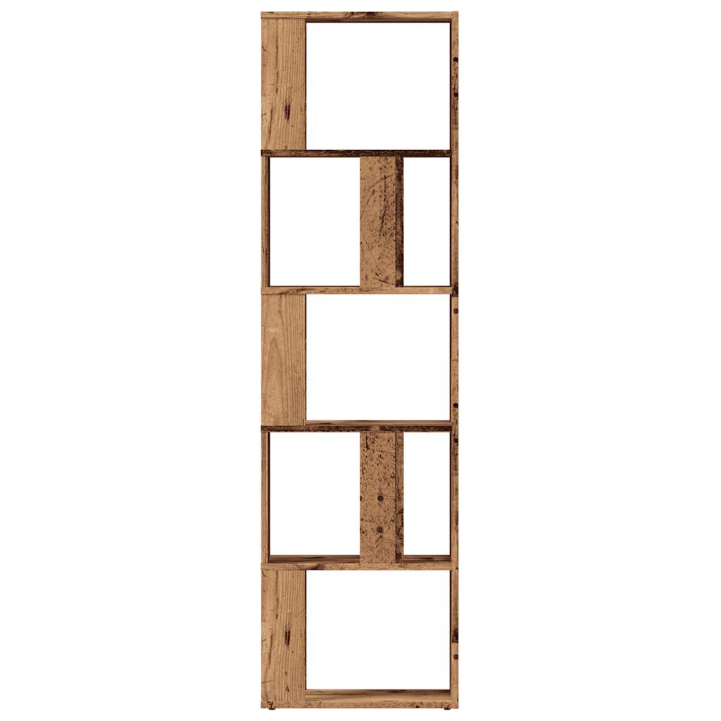 Bokhylle Gammelt Tre 45x24x159 cm