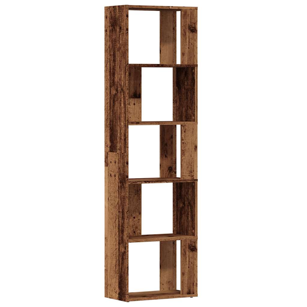 Bokhylle Gammelt Tre 45x24x159 cm