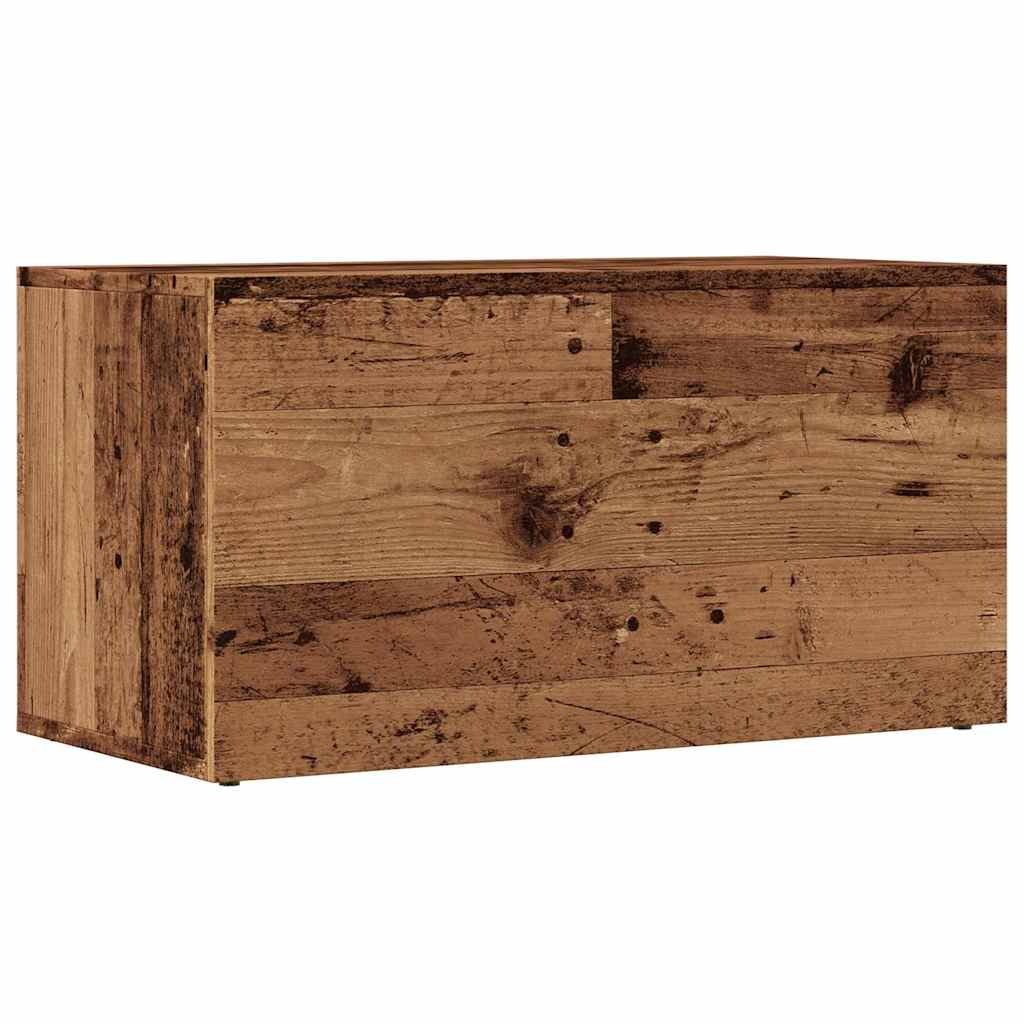 Oppbevaringskiste Gammelt Tre 69,5x34x36 cm