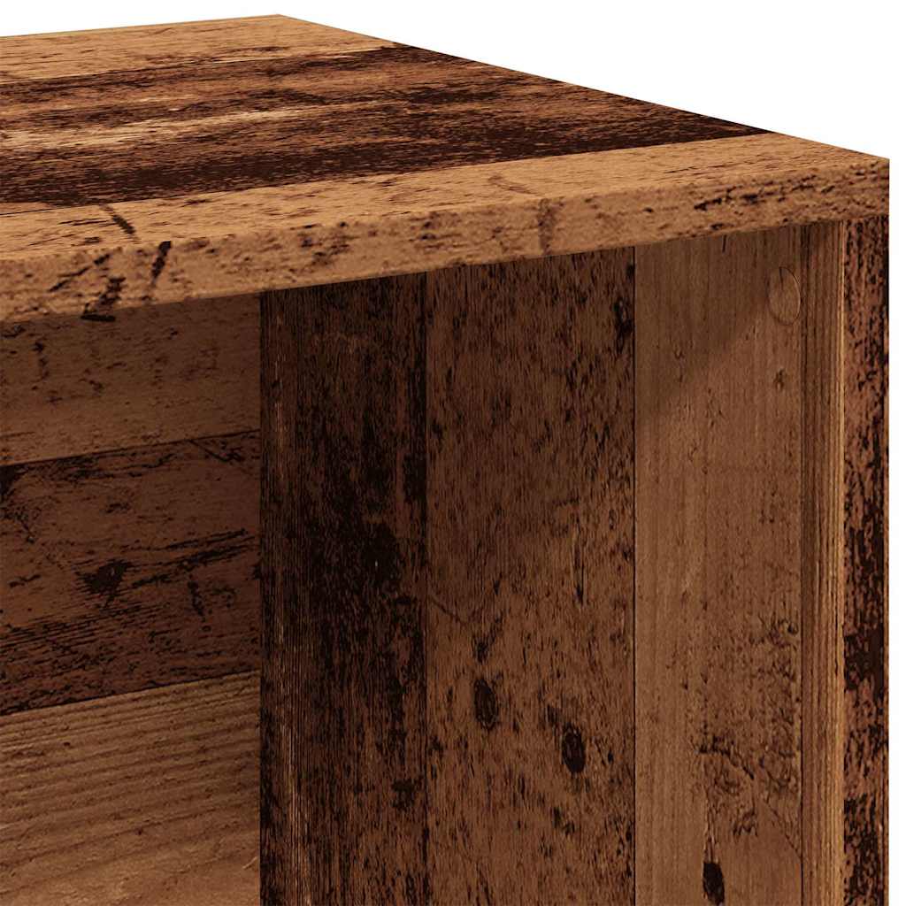 Oppbevaringskiste Gammelt Tre 69,5x34x36 cm