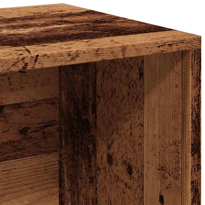 Oppbevaringskiste Gammelt Tre 69,5x34x36 cm