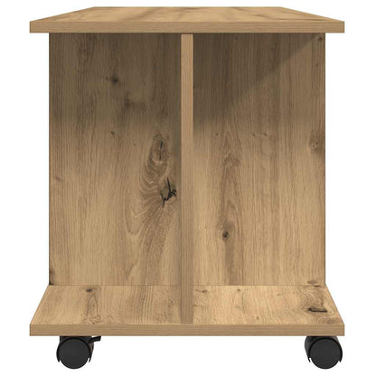 TV-Møbel Artisan Eik Tv-benk med hjul 80x40x45 cm