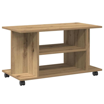 TV-Møbel Artisan Eik Tv-benk med hjul 80x40x45 cm
