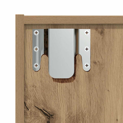 Bokhylle Gammelt Tre 36x30x143cm