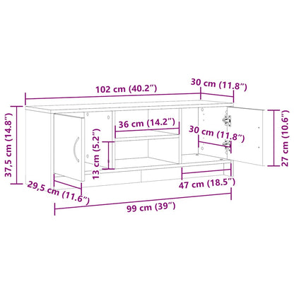 TV-Møbel Artisan Eik TV-benk 102x30x37,5 cm