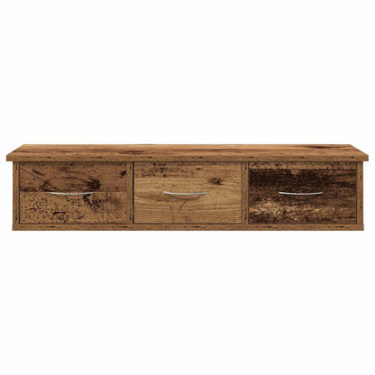 Veggskap Gammelt Tre 88x26x18,5 cm