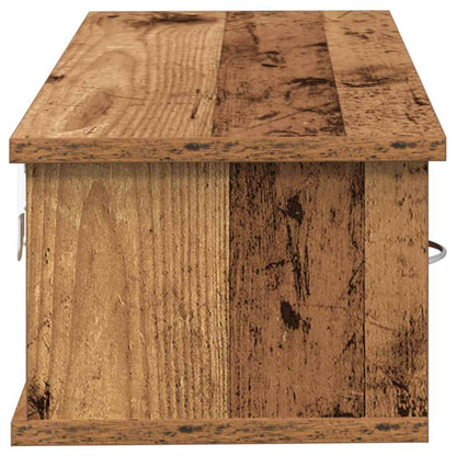 Veggskap Gammelt Tre 88x26x18,5 cm