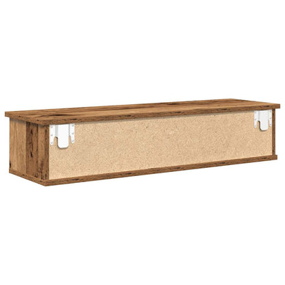 Veggskap Gammelt Tre 88x26x18,5 cm