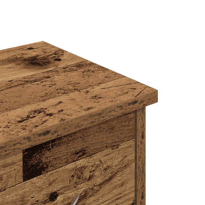 Veggskap Gammelt Tre 88x26x18,5 cm